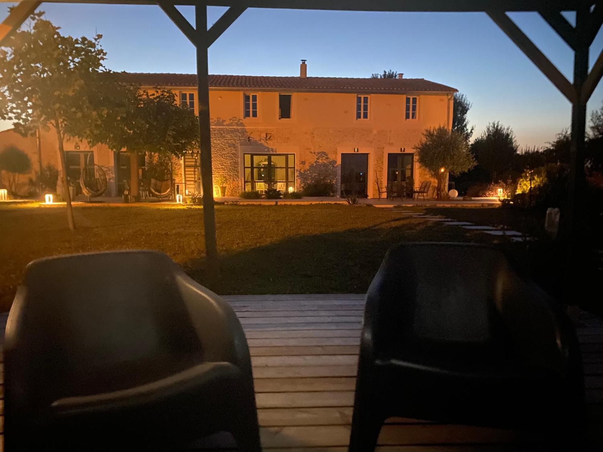 La Chaumeauniere Bed & Breakfast Aigrefeuille-d'Aunis ภายนอก รูปภาพ